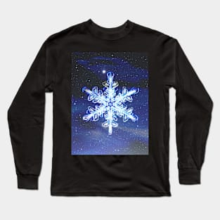 The Light of the Snowflakes - Christmas Long Sleeve T-Shirt